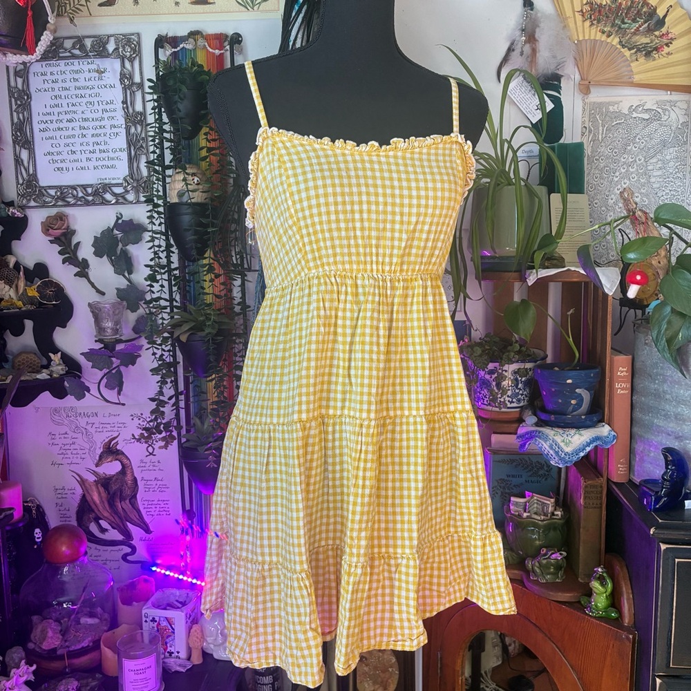 Arizona Jean Co Yellow Sundress